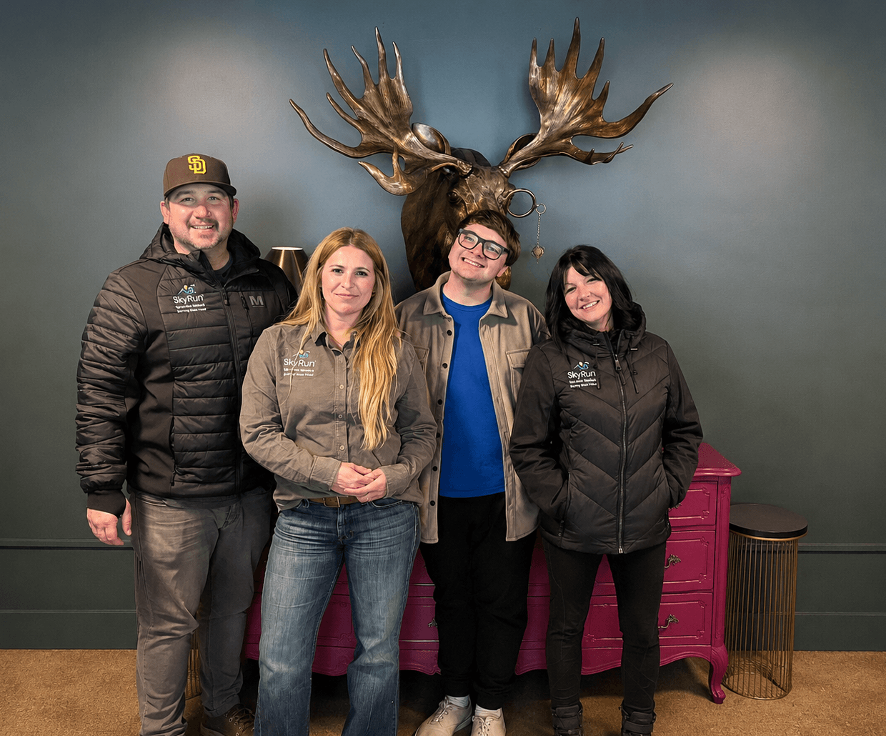 Cedar Mountain Stays team